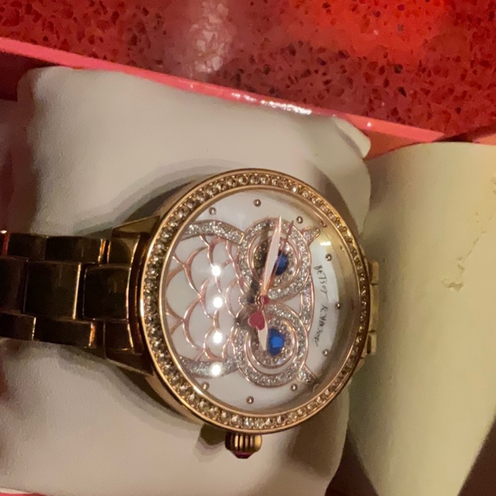 Betsey Johnson owl Watch